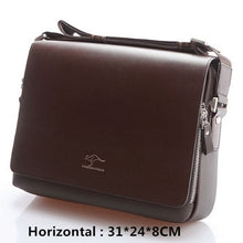 Load image into Gallery viewer, New Arrived luxury Brand men's messenger bag Vintage leather shoulder bag Handsome crossbody bag handbags Free Shipping