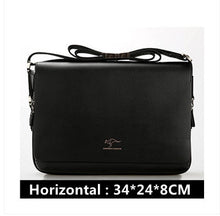 Load image into Gallery viewer, New Arrived luxury Brand men's messenger bag Vintage leather shoulder bag Handsome crossbody bag handbags Free Shipping