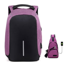 Load image into Gallery viewer, Brand backpack Anti-theft Backpack Bag 15.6 Inch Laptop Notebook Mochila Male Waterproof Back Pack Backbag School Backpack